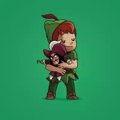 vectores plantilas CHIBIS VILLANOS,PERSONAJES,VILLANOS,